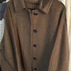 Brown Premium Yak Wool Coat